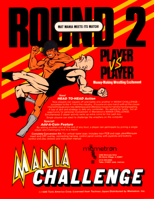 Mania Challenge (set 1) Arcade Game Cover